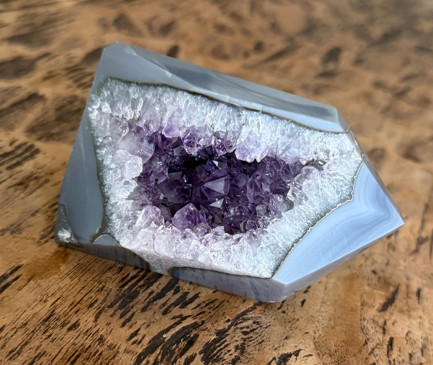 Agate Amethyst Geode
